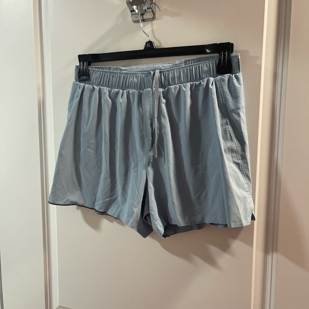 Lululemon Light Blue Athletic Shorts Size L Good Condition